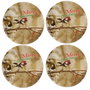 Hermia Salvamanteles Multicolor Pack de 4 (37 cm)